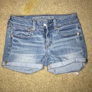 American Eagle jean shorts